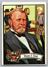 1972 Topps U.S. Presidents #18 Ulysses S. Grant 18th President