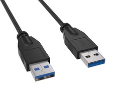 6ft SuperSpeed USB 3.0 Cable Type A to Type A Male to Male, Up to 4.8 Gbps, B...
