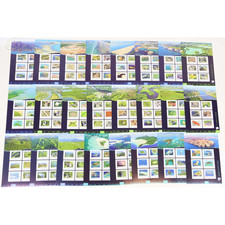 LOT 144 TIMBRES AUTOADHÉSIFS VP 20G LETTRES VERTES COLLECTORS ENTRE CIEL ET TERR