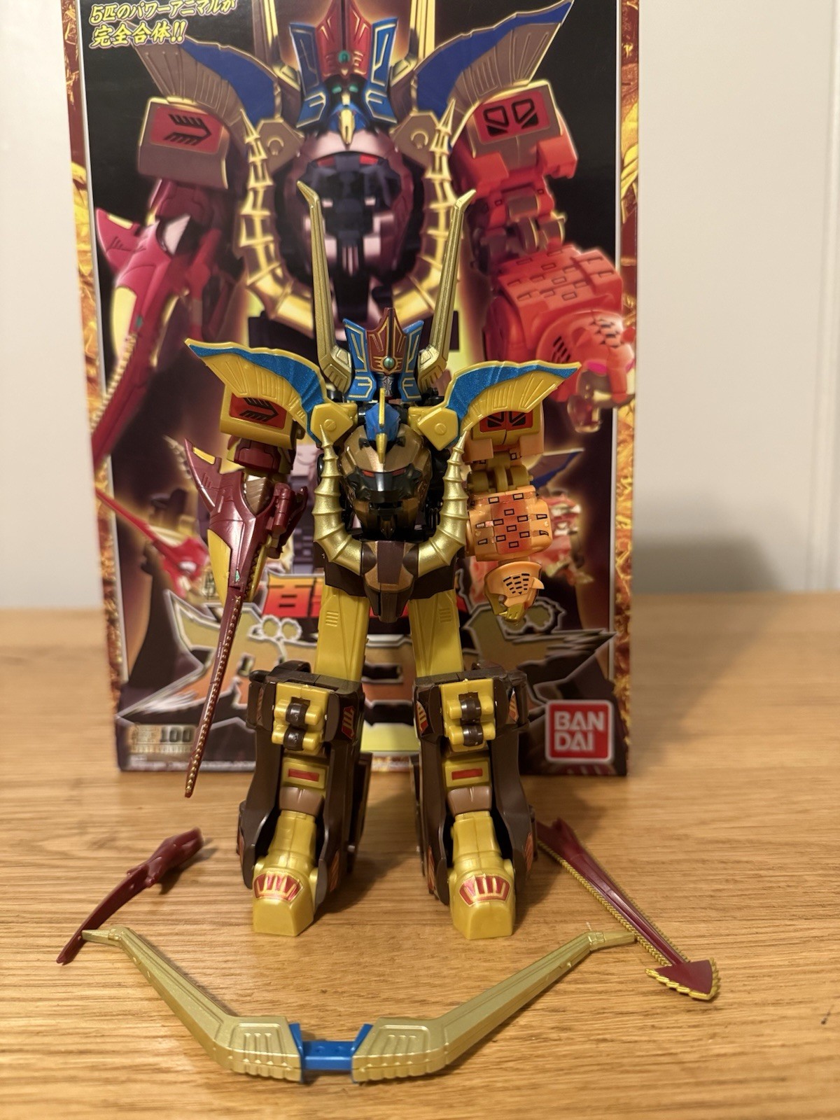 Power Rangers Wild Force Animus Megazord GaoRanger GaoGod Super Minipla
