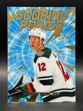 2025-26 Flair Hockey Matt Boldy Scoring Power #SP-16 Minnesota Wild