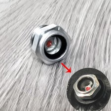 ✅M18 X 1.5mm Sight Glass Window For Coolant Overflow Expansion Reservoir Tank