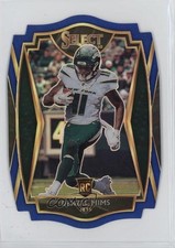 2020 Panini Select Premier Level Blue Prizm Die-Cut Denzel Mims #163 uk2
