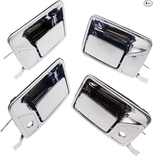 Exterior Door Handle Compatible with 1999-2016 F250 F350 F450 550 Super Duty Tr