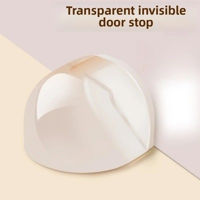 1-8 Stück Klar Selbstklebend Türstopper Wandschutz Bodenmontage Türstopper