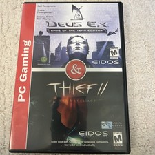 Deus EX and Thief II The Metal Age PC Gaming Two Pack