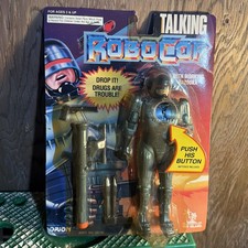 Toy Island 8 Inch Talking Robocop With Bazooka 1993 SEALED