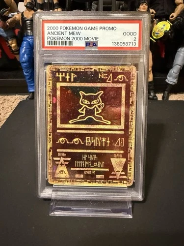 2000 Pokemon Game Movie # Ancient Mew Pokemon 2000 Movie PSA 2 GOOD