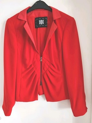 RIANI Kurzblazer Gr. 38, 65 % Triacetat, 35 % Polyester