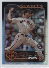 2024 Topps Chrome Prism Refractor Keaton Winn #208 1cy8