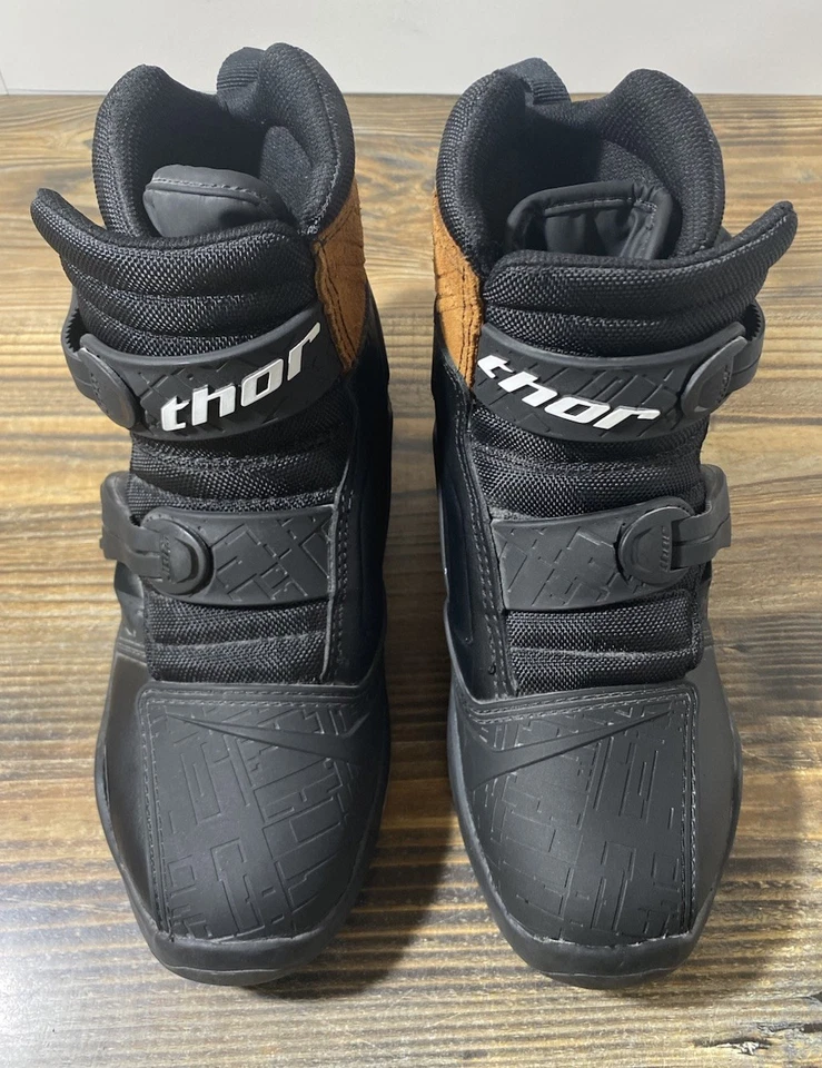 Botas Thor Blitz LS Color Cuero Negro Para Hombre Talla US 8 Offroad Riding Foto 2 de 4