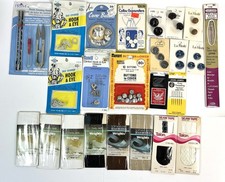 Mixed Lot of Sewing Accessories Supplies Zipp...
