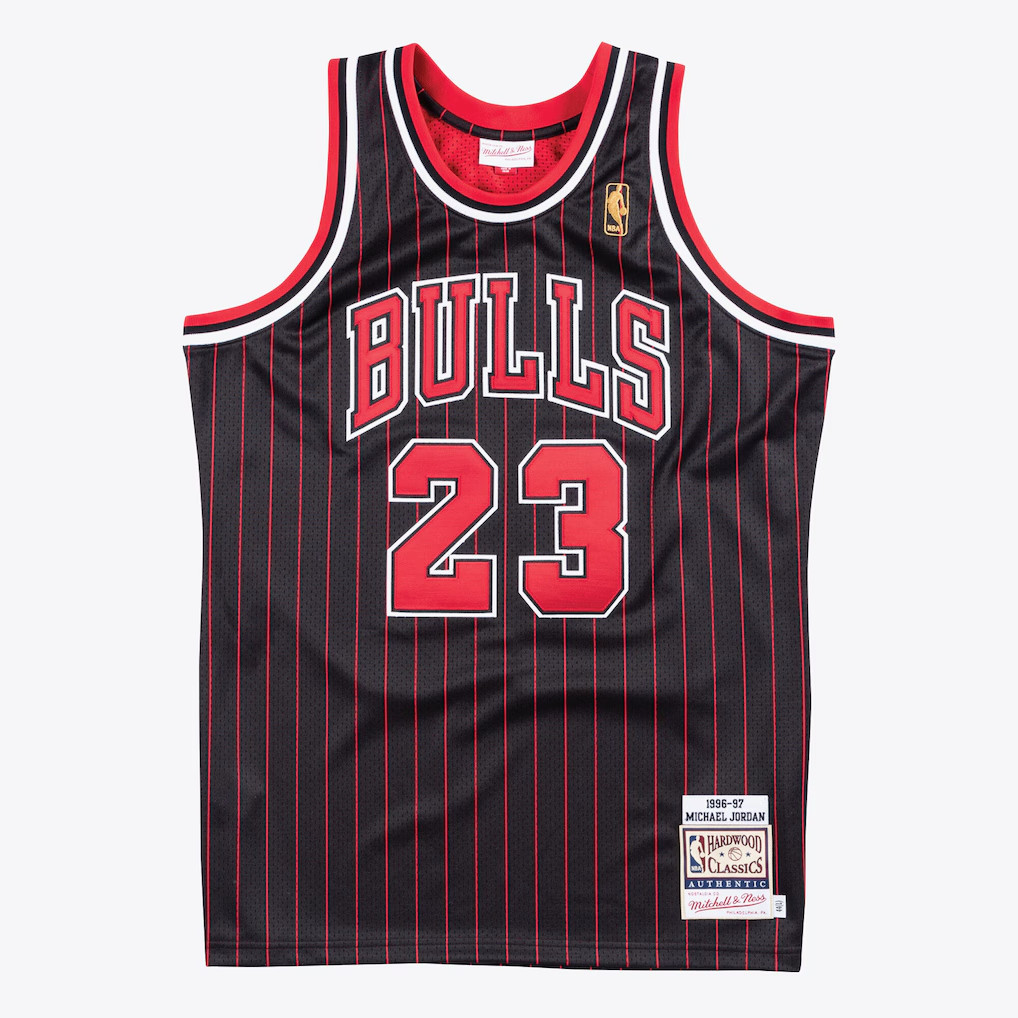 Maillot NBA Jordan Bulls 1996 pour un look streetwear vintage en taille XL