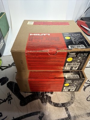 HILTI 6.8/11 M  powder cartridges .27 cal - red - 200 strips - 2000 shots