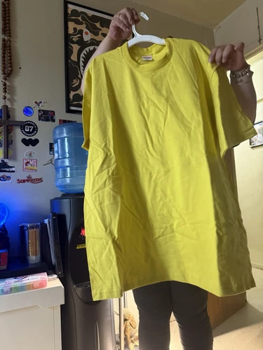 Tee shirt jaune Supreme taille XL NEUF 100% AUTHENTIQUE