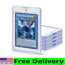 Acrylic Magnetic Card Holders - 5 Pack for MTG & Sports Cards Preservation