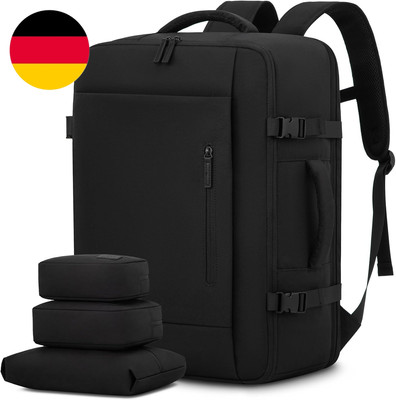 LOVEVOOK 45L Reiserucksack Handgepäck Flugzeug Groß, 18 Zoll Laptop Rucksack Tra