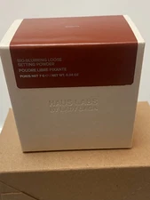 NIB Luxury Haus Labs Lady Gaga Bio-Blurring Loose Setting Powder Cocoa Talc-Free