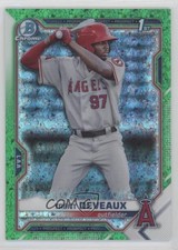 2021 Bowman Green Mini-Diamond Refractor 46/99 Trent Deveaux #BCP-94 0nr3