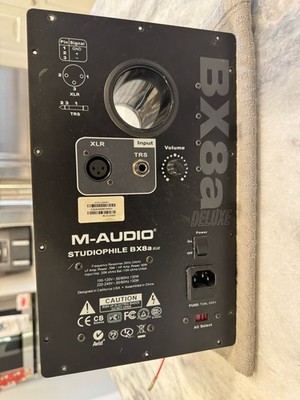 Single M-AUDIO BX8 Powered Monitor Audiophile Plate Amplifier