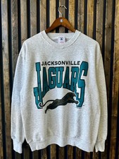 NFL Jacksonville Jaguars cotton ash grey sweatshirt QT6277