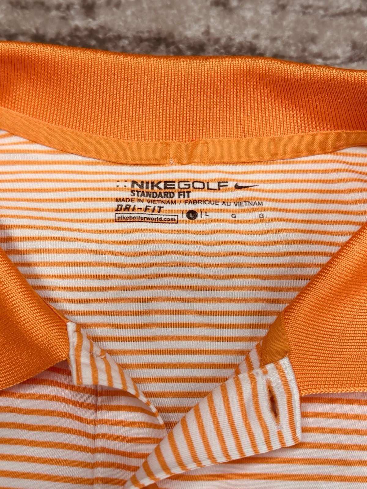 2 Men L Golf Polo Porter & Presidents Cup  PGA Nike Under Armor Performance Lot thumbnail 14