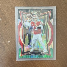 2024 Panini Select Football Brock Purdy Prizm Concourse #37 San Francisco 49ers