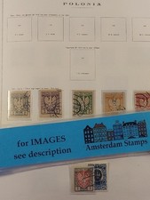 Poland 1919-1959 vf used MH MNH collection in album incl better High CAT TOP!