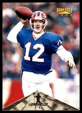 Jim Kelly 1996 Pinnacle #60 Buffalo Bills NFL READ FREE SHIPPING AutographDen