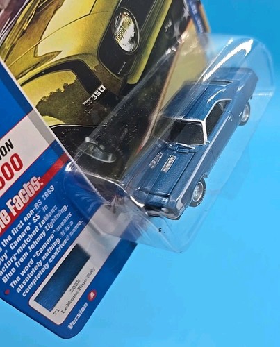 Johnny Lightning 1969 Chevrolet Camaro SS 1:64 ** 50 YEARS / MUSCLE CARS USA - Imagen 7 de 20