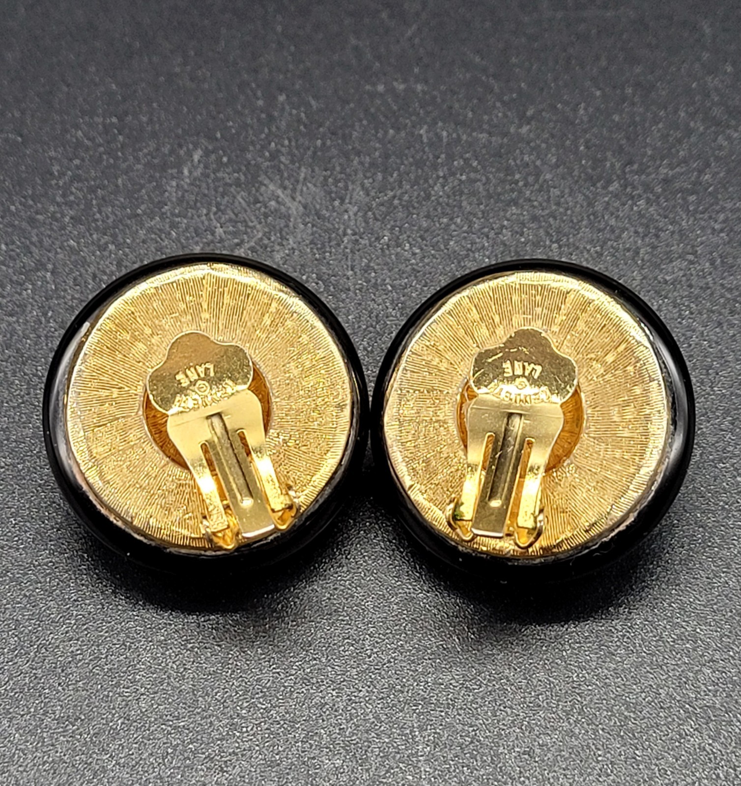 Vtg Designer Kenneth Jay Lane KJL Coral Cabochon … - image 5