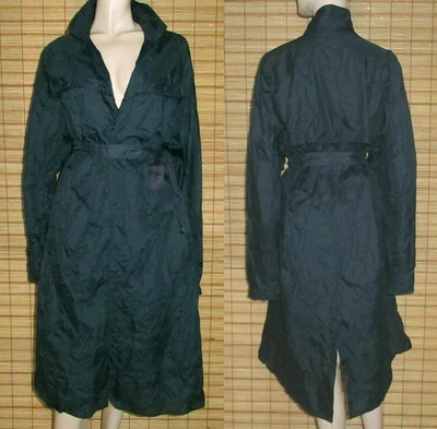 BLAUER REGENMANTEL - RAINCOAT - NYLON - VINTAGE - GR. L - XL - Bild 1 von 2