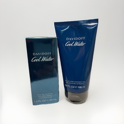 Davidoff Cool Water  EdT Eau de Toilette  40ml  + Duschgel 150ml Herrenduft OVP