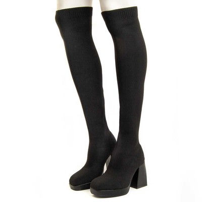 Bota De Tacón Para Mujer.  Montevita  Botalan17 
