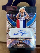 2024-25 Panini  Select H2 Adem Bona RC silver disco RPA #RJA-ADM 76ers