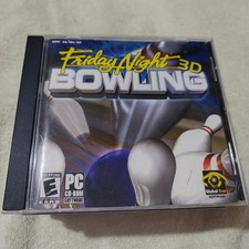 Friday Night Bowling Standard Case PC CD-ROM Software Windows 98/Me/XP