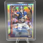 2025 Topps Chrome Jaxson Dart Refractor Auto /499 RC Giants Rookie RA-JD