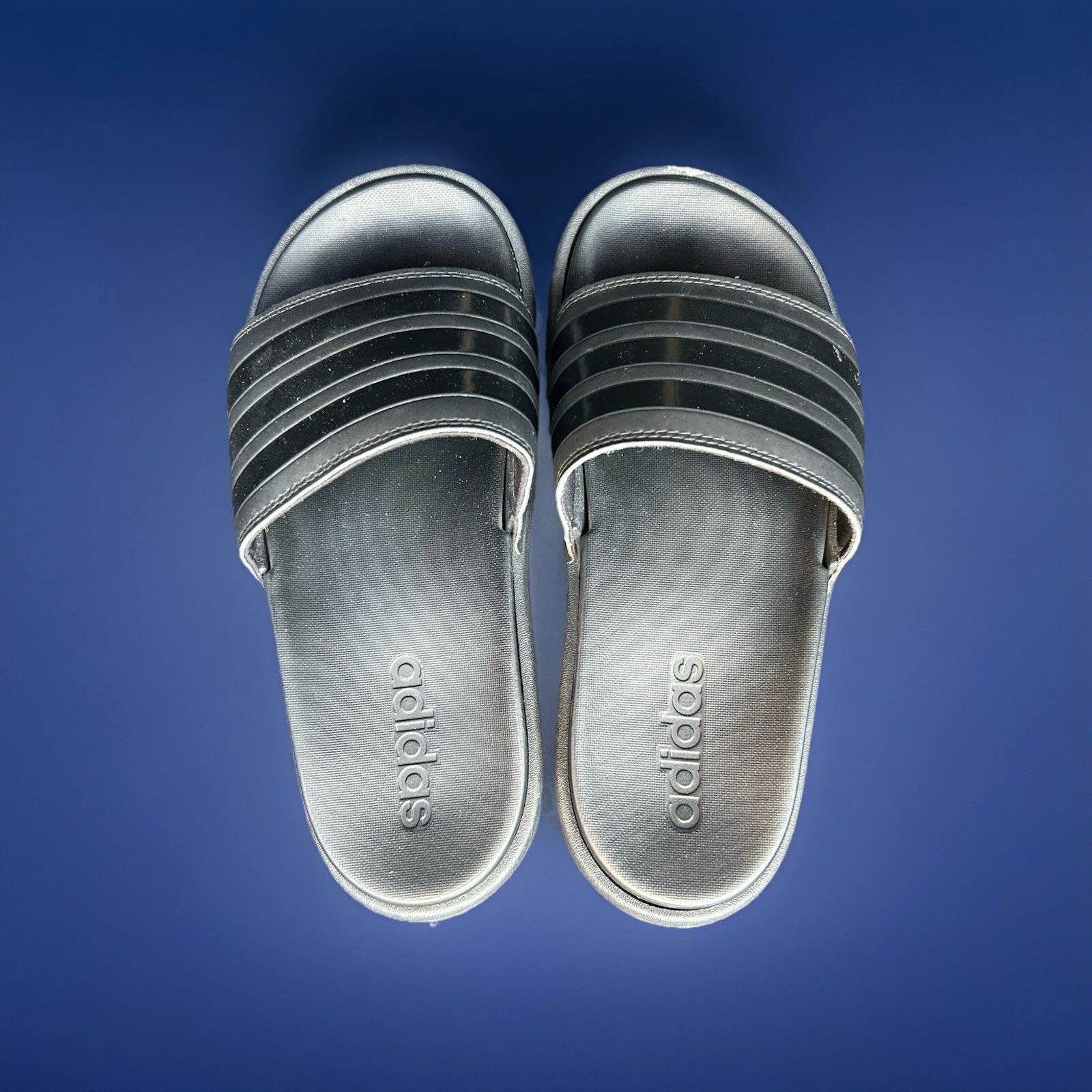 Adidas SportswearDonna Ciabatte Adilette Platform Nero Taglia UK 4 Eur 37