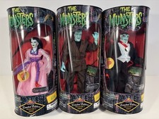 1990's THE MUNSTERS Doll Figure Limited Edition Collector's Series 3-piece set