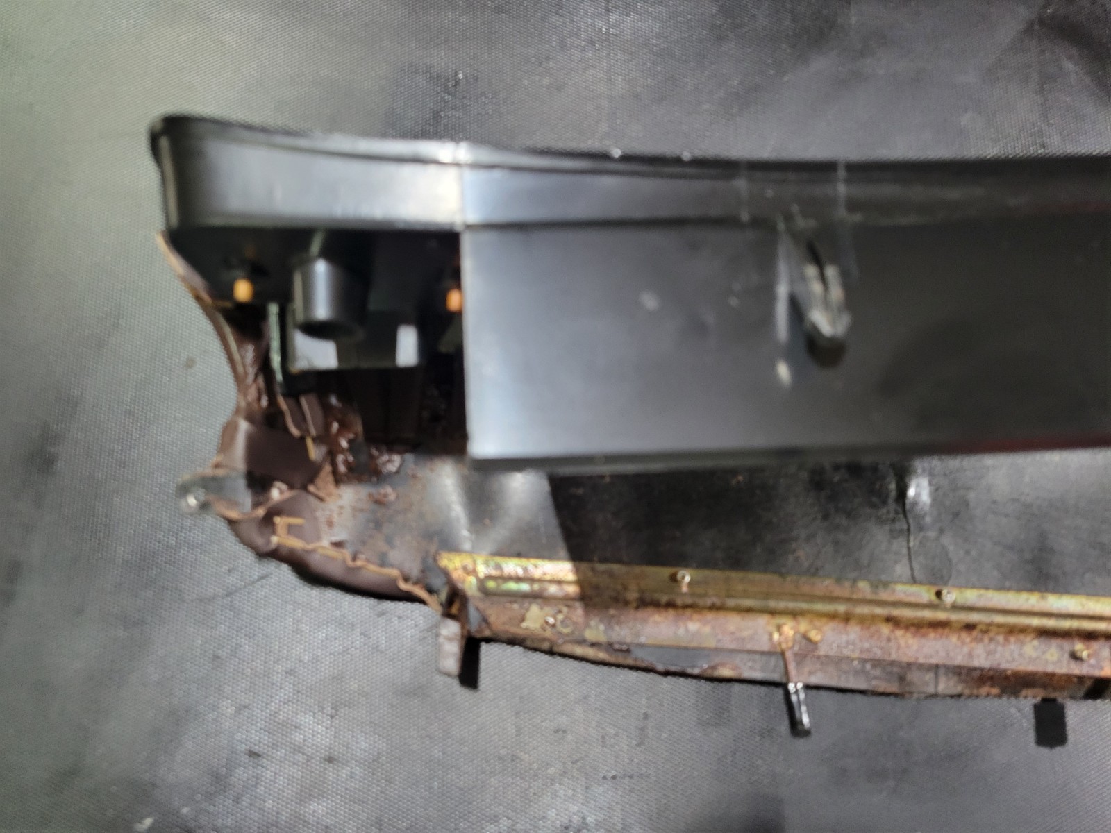 Dash Cover Gauge Cluster Bezel Chrysler Maserati TC Instrument Panel Leather Oe
