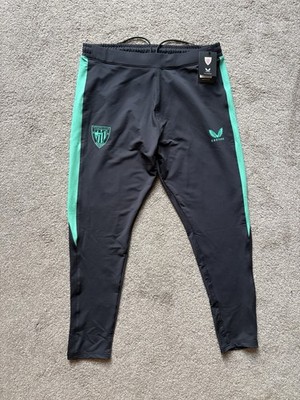 Athletische Bilbao Castore Trainingshose schwarz/grün 2XL neu mit Etikett offiziell