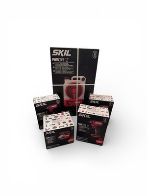 NEW Skil PWRCORE 12 Lot Misting Fan, Lot/3 Impact Driver Wrench, Compact Sander