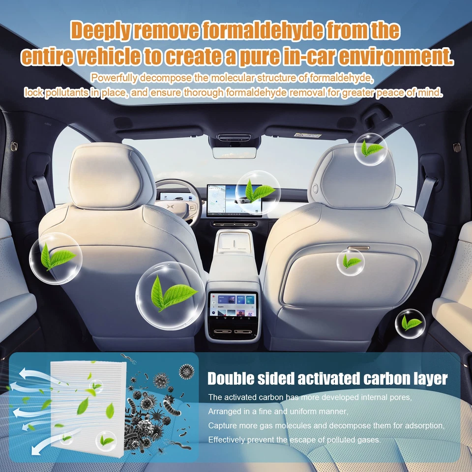 FILTRO DE AIRE CABINA FORD EDGE FUSION LINCOLN MKZ 2013-2016 DG9Z-19N619-A C36286 Foto 4 de 4