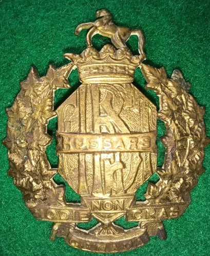 First Hussars of Canada Cap Badge, Canadian WW2