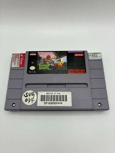 Thunder Spirits (Super Nintendo Entertainment System, 1992)