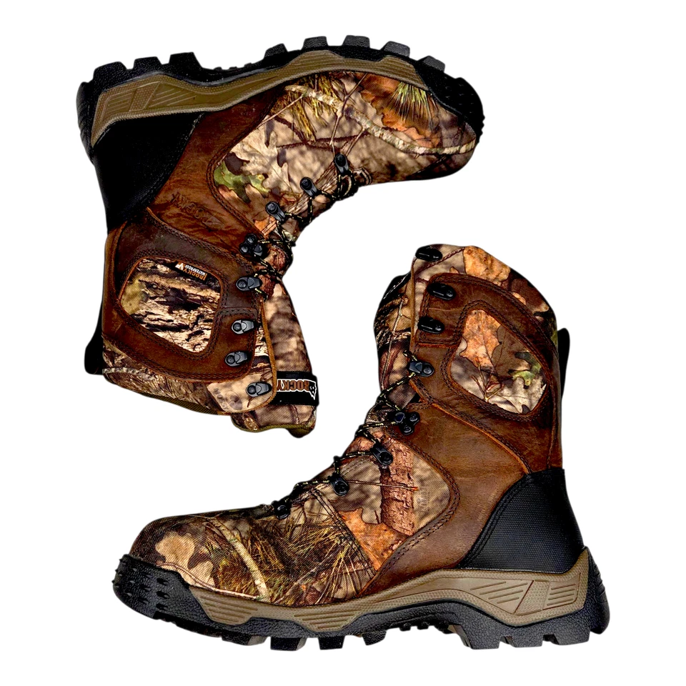Rocky Sport Pro Hunting Boots Men's 12 Waterproof 1000g Thinsulate Camo NIB - Image 4 of 4