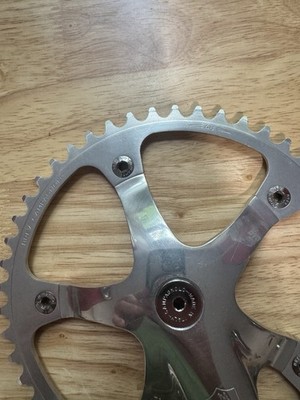 CAMPAGNOLO C RECORD PISTA TRACK Gen 1 CRANK CRANKSET Excellent