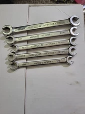 Matco Tools Flare Nut Wrench Set 5pc Metric & SAE Line Wrenches USA