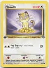 Meowth Common Jungle JU Colorless 1st Edition 56/64 1999 MP