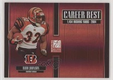 2005 Donruss Elite Career Best Sample Rudi Johnson #CB-40 r7d